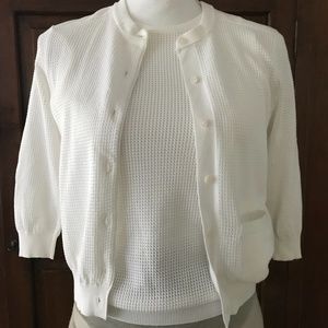 AGNONA est. 1953 ITALY * 2 PIECE SWEATER SET